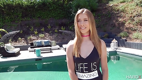 Sexy blonde gets fucked in the ass feistyer