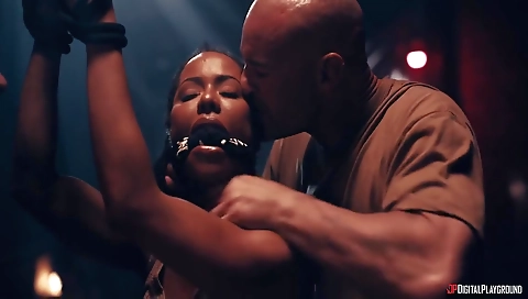 Hawt slut rides a cock