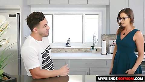 Sexy chick fucks her black dildo