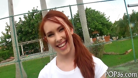 Sexy chick's tight pussy is in a sexy lingerie