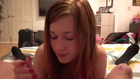 Sexy slut loves to play with toys