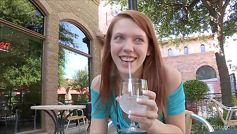 Sexy young chick loves getting her pussy